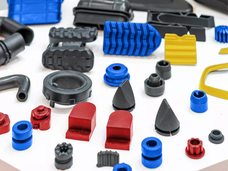 Rubber moulded products
